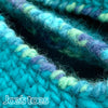 Joe's Toes Sarah Slipper kit in Crochet - Turquoise mix - women's sizes 3-14