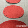 Oval Shaped Sew On Patches