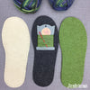 Joe's Toes knitted Crossover slipper kit with suede soles