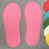 joe's Toes crepe rubber soles in pink