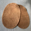 Suede Leather Oval Patches - Small, Medium & Large