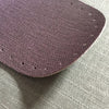 Joe's Toes slipper soles in wipe-clean vinyl close-up in purple