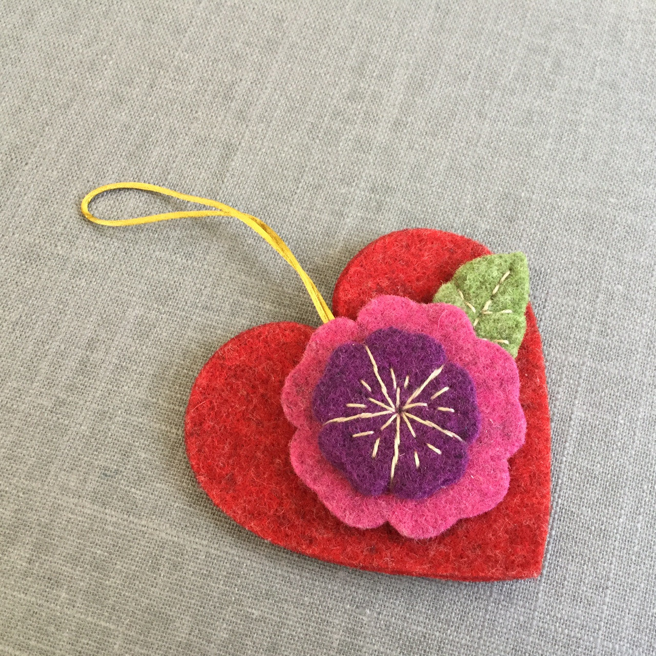 Heart Decor Embroidery Design