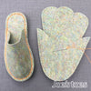 Joe's Toes vegan friendly non-wool slipper kit opal grey
