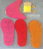 U.S. sizes Complete Felt Slipper Kit - Butterfly  Button - Joe's Toes  - 1