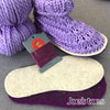 joes toes snuggly slipper kit in lavender