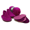 childrensCross-Over slipper knit kit in Herdy Wool - Joe's Toes  - 7
